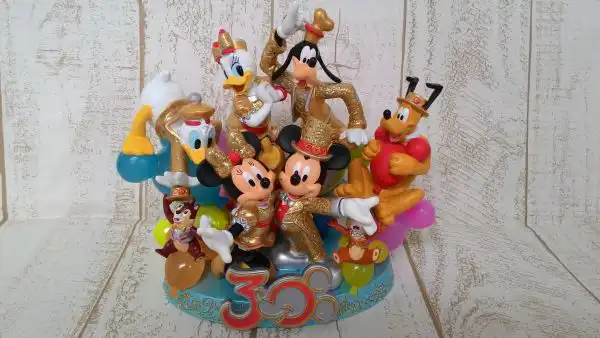 歴代 ミッキーマウス 30周年記念 フィギュアリン 東京ディズニー
